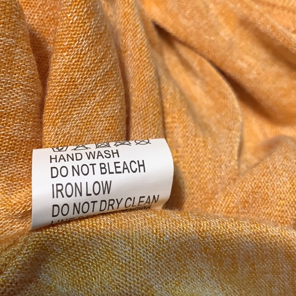 Tickled Teal mustard yellow sweater NWOT XL - Picture 11 of 12